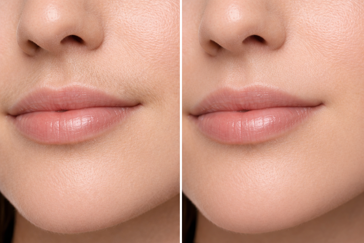 Sugaring Facial Hair Results